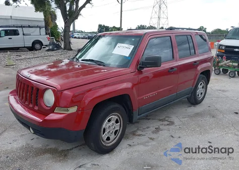 2013 Jeep Patriot Sport from USA, damaged, VIN 1C4NJPBA7DD130101